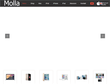 Tablet Screenshot of molla.al